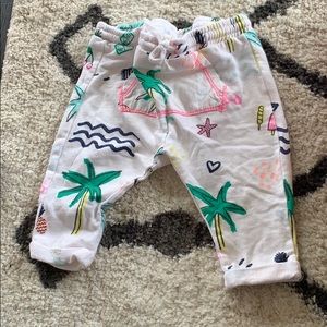 Zara baby girl pants (thin sweat pant style).
